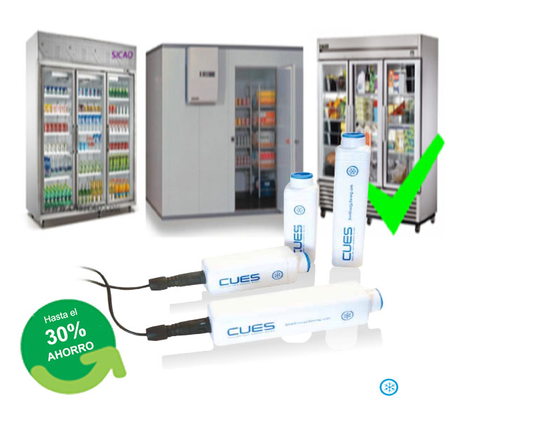 Sistema CUES® - Dispositivo de ahorro en refrigeración